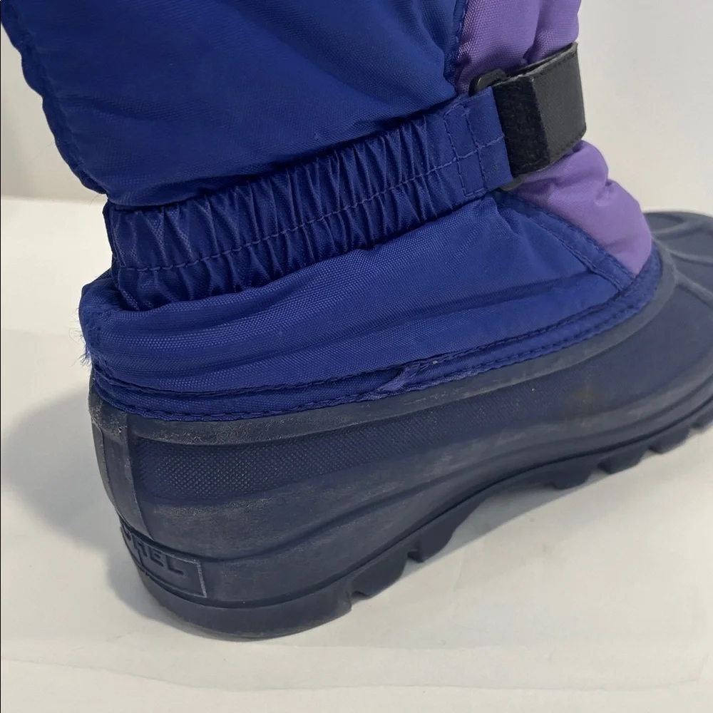 Sorel Flurry Blue and Lavender Winter Snow Boots